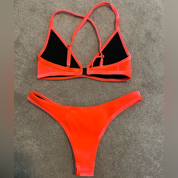 Hoaka Swimwear Velvet Neoprene Swim Suit - Picture 2 of 4